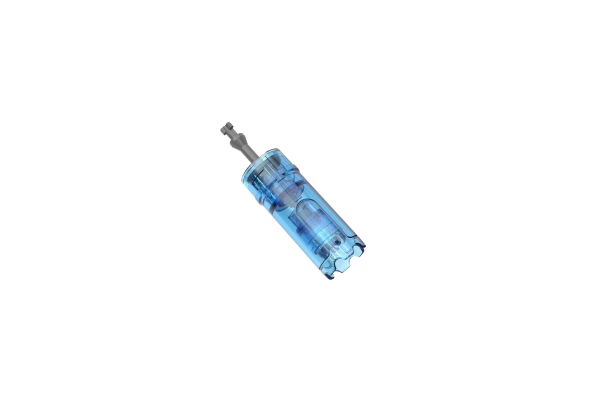 A Dr. Pen M9 18-pin microneedle cartridges