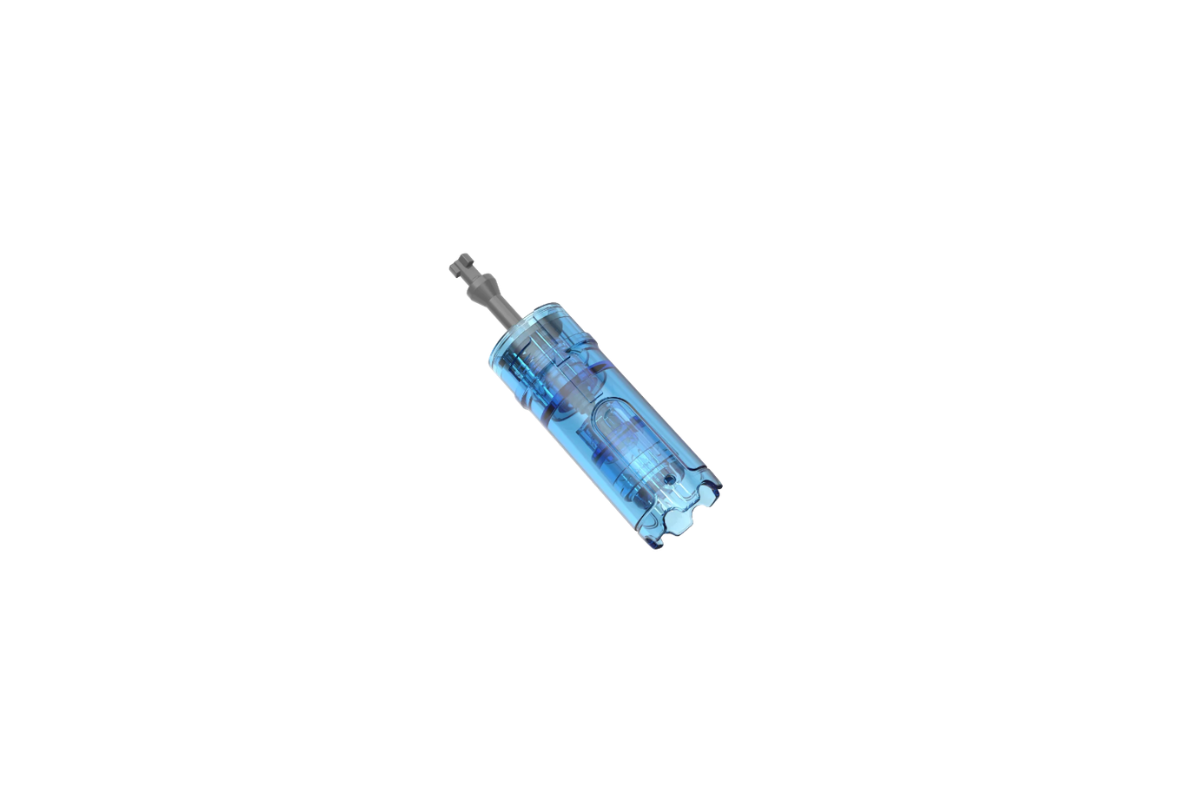 A Dr. Pen M9 36-pin microneedle cartridge
